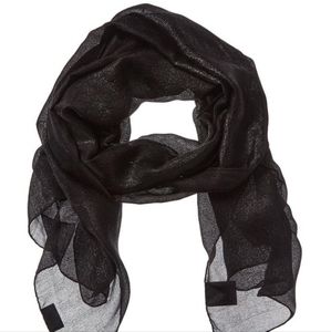 Authentic GUCCI Lame GG silk blend Jacquard scarf Wrap